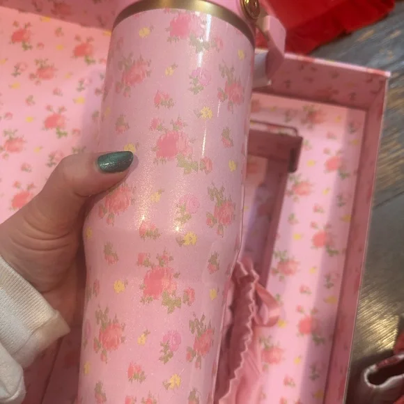 LoveShackFancy Stanley Ibiza Sunset 30oz Flip Straw Tumbler New in Box - Picture 5 of 9